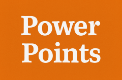 Business Fundamentals - Summary Power Points